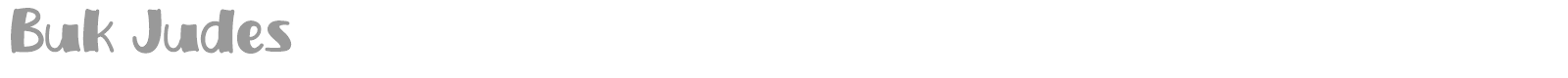 Buk Judes font preview